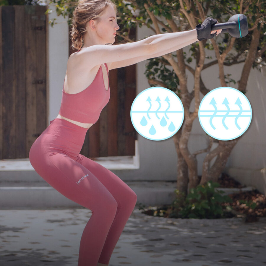 Leggings Sportivi a Vita Alta